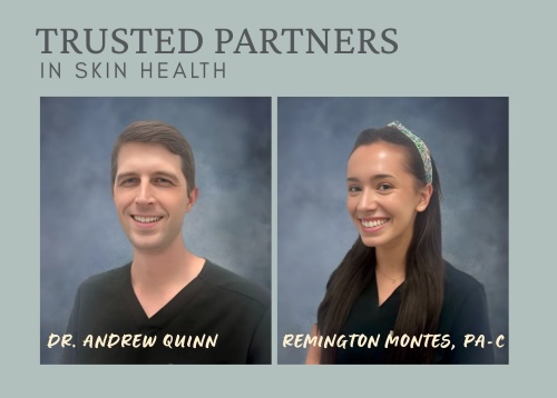 Skin Health Partners, Dr. Quinn and Remington Montes